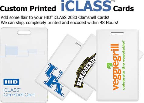 HID® iCLASS® 2080 Clamshell Card 